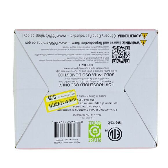 So Yummy! Bella Mini Dipper Electric Fondue - Pink 0.65 Qt / 2.5 cups - Picture 5 of 5